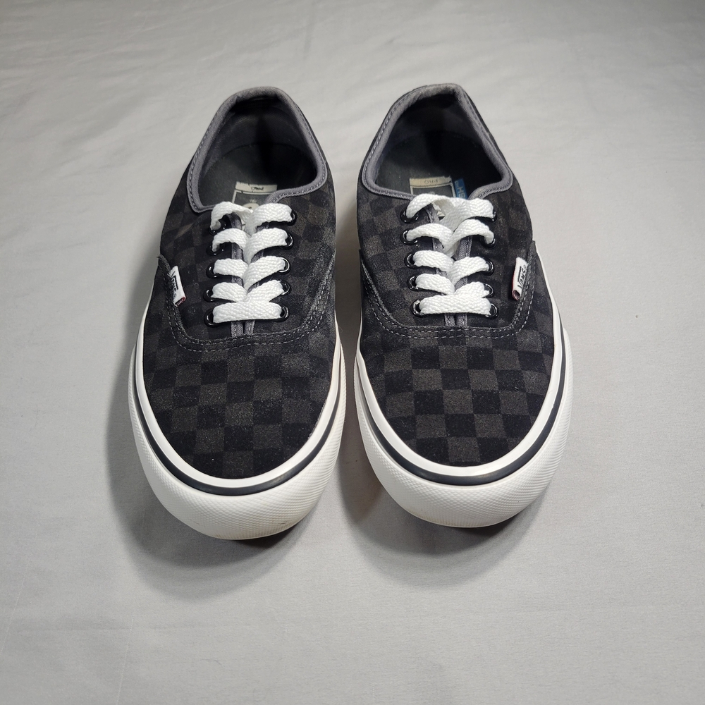 VANS Off The Wall Men's Ultra Cush Gray Creckered Sneakers Shoes Size 6.5 US